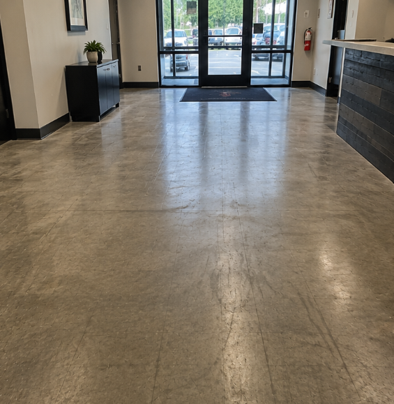 Floor Care & Restoration - Before